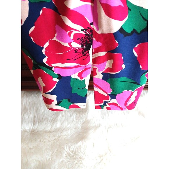 TRINA TURK Women's Size 8 Dress Floral Print Halter Neck Retail $208 - Picture 7 of 12